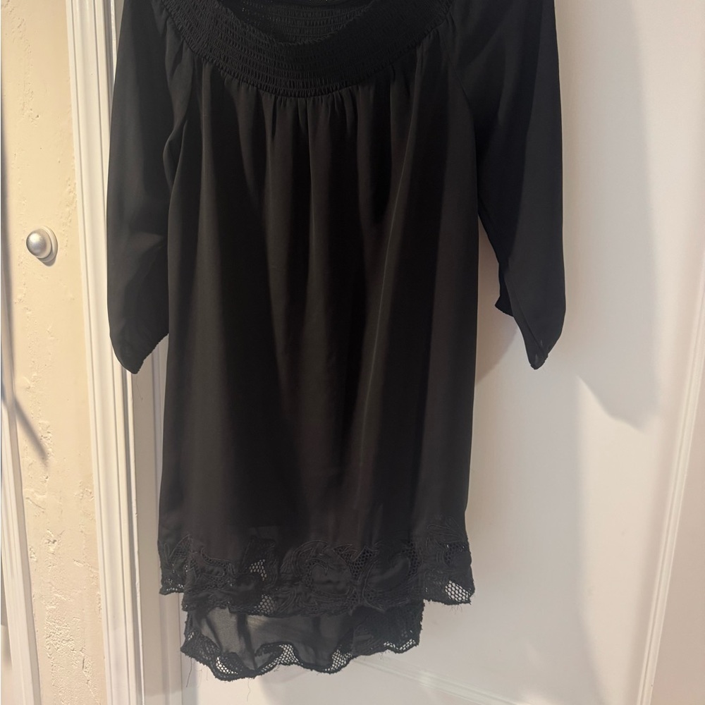Elegant Black Women's Top